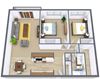 Windsor Apartments | Two Bedroom | Plan 21B Windsor Apartments | Two Bedroom | Plan 21B
